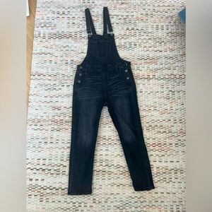Old Navy womens black overalls size 12